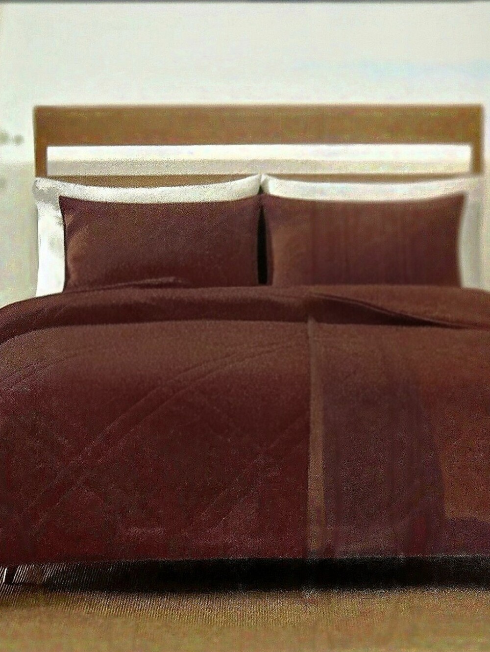 UGG Australia Haven King Comforter Set- Coffee